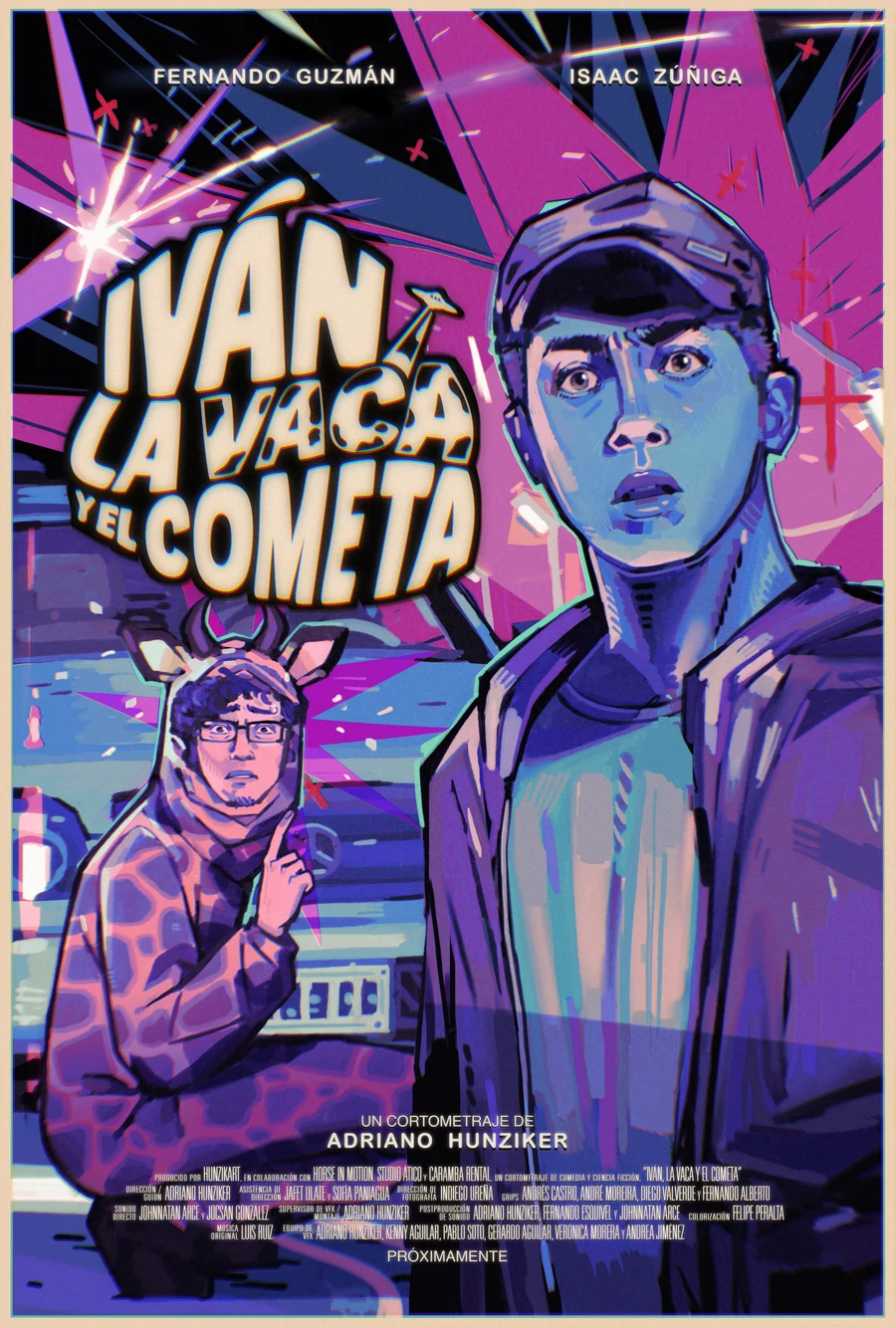 Pôster de Ivan, a Vaca e o Cometa