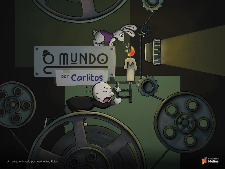 Pôster de O Mundo por Carlitos