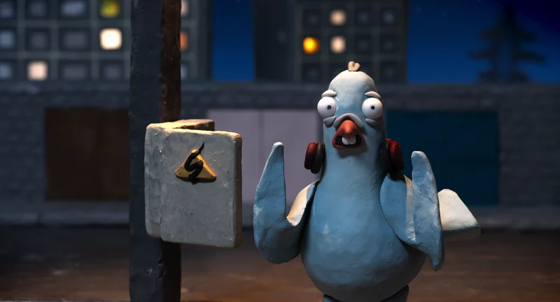 Pôster de O Pinguim e o Pombo
