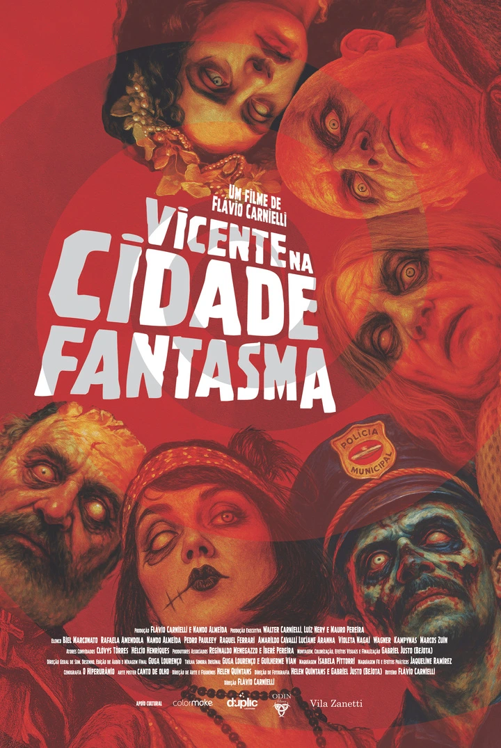 Pôster de Vicente na Cidade Fantasma